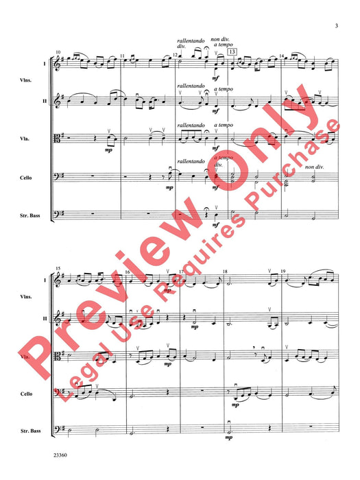 Folk Tune Air and Fiddler's Fury 民謠 總譜 | 小雅音樂 Hsiaoya Music