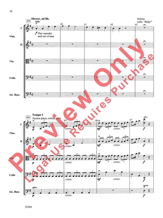 The Adventures of "Stringman" 弦樂 總譜 | 小雅音樂 Hsiaoya Music