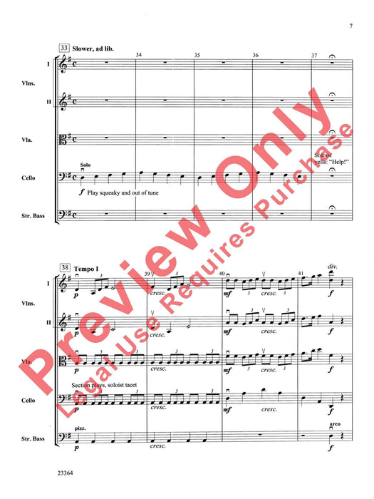 The Adventures of "Stringman" 弦樂 總譜 | 小雅音樂 Hsiaoya Music