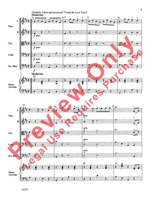 Scandanavian Fiddle Suite 提琴組曲 總譜 | 小雅音樂 Hsiaoya Music