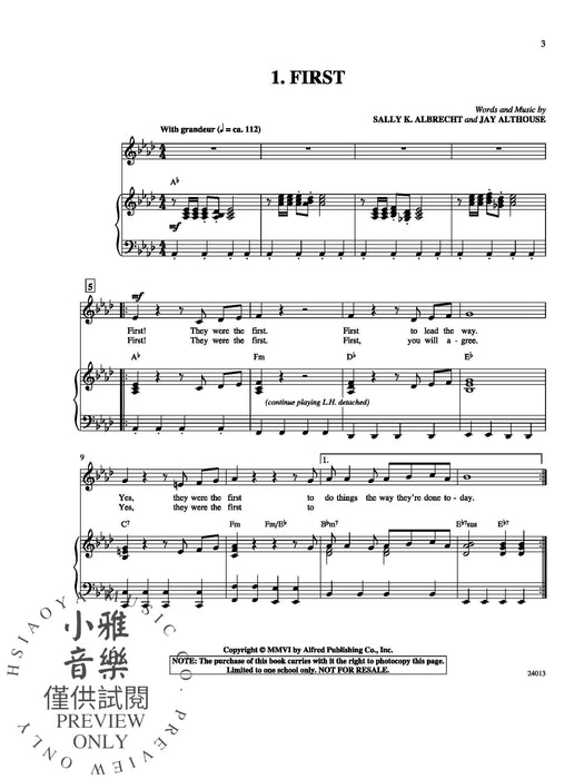 First! 14 Songs About Inventive, Interesting, and Innovative People | 小雅音樂 Hsiaoya Music