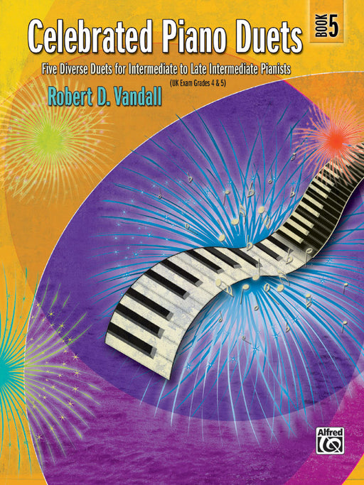 Celebrated Piano Duets, Book 5 Five Diverse Duets for Intermediate to Late Intermediate Pianists 鋼琴 二重奏 | 小雅音樂 Hsiaoya Music