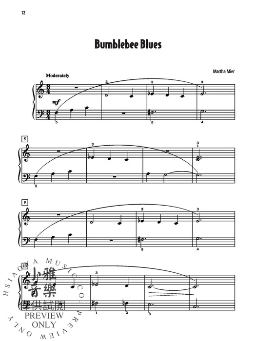 Martha Mier's Favorite Solos, Book 1 10 of Her Original Piano Solos 瑪塔 獨奏 鋼琴 獨奏 | 小雅音樂 Hsiaoya Music