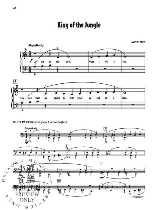 Martha Mier's Favorite Solos, Book 1 10 of Her Original Piano Solos 瑪塔 獨奏 鋼琴 獨奏 | 小雅音樂 Hsiaoya Music