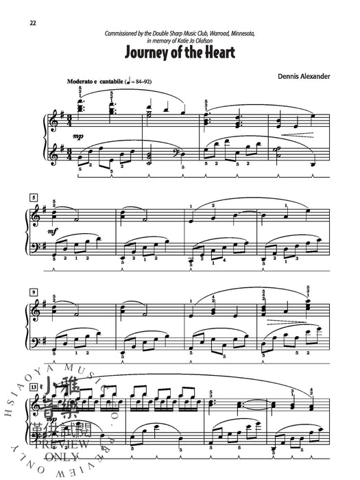 Dennis Alexander's Favorite Solos, Book 3 7 of His Original Piano Solos 獨奏 鋼琴 獨奏 | 小雅音樂 Hsiaoya Music