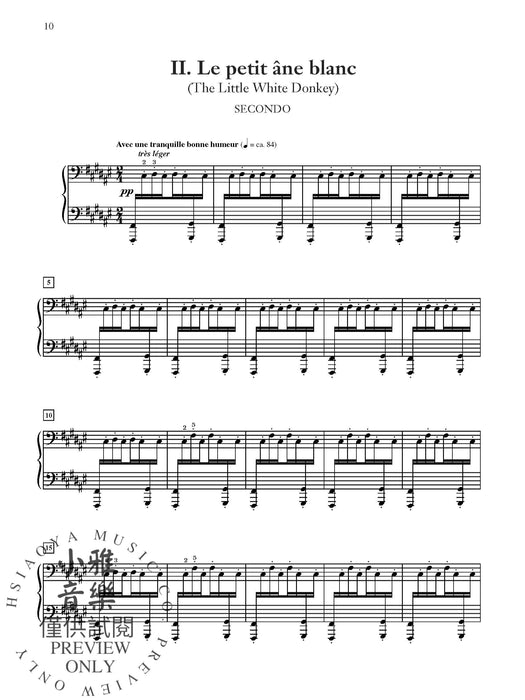 Ibert: Histoires For One Piano, Four Hands 伊貝爾 鋼琴四手聯彈 | 小雅音樂 Hsiaoya Music