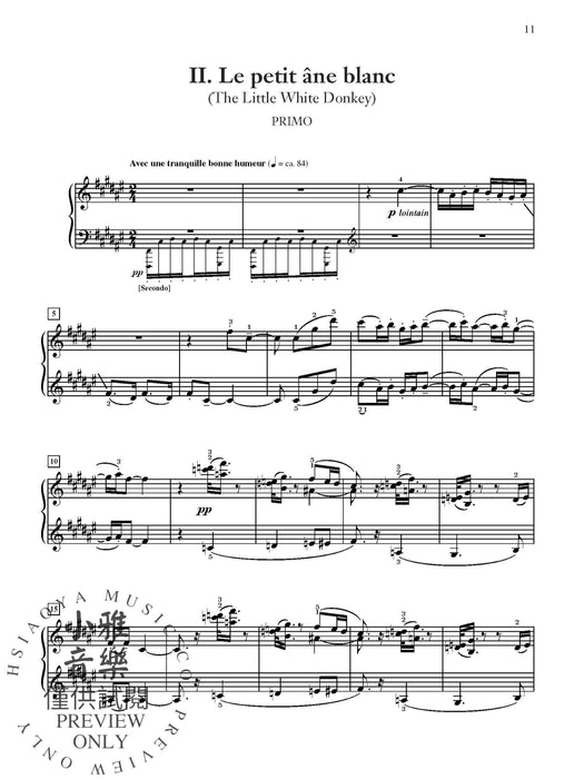 Ibert: Histoires For One Piano, Four Hands 伊貝爾 鋼琴四手聯彈 | 小雅音樂 Hsiaoya Music