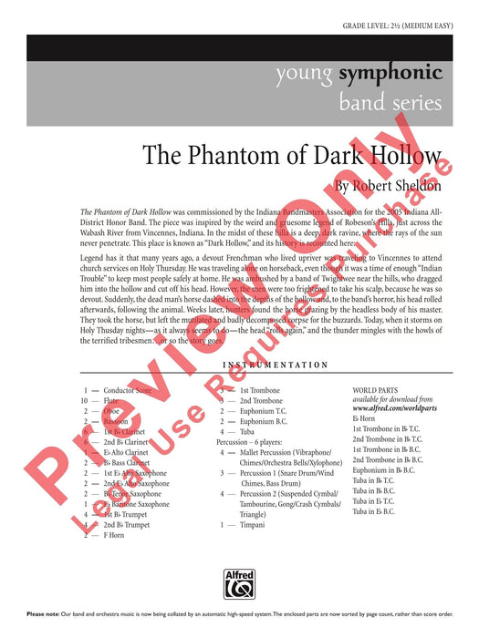 The Phantom of Dark Hollow | 小雅音樂 Hsiaoya Music