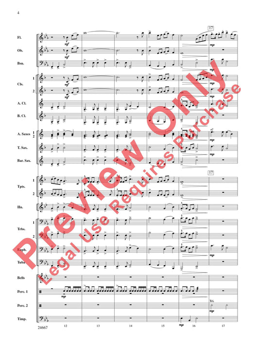 Bellefonte Overture 序曲 總譜 | 小雅音樂 Hsiaoya Music