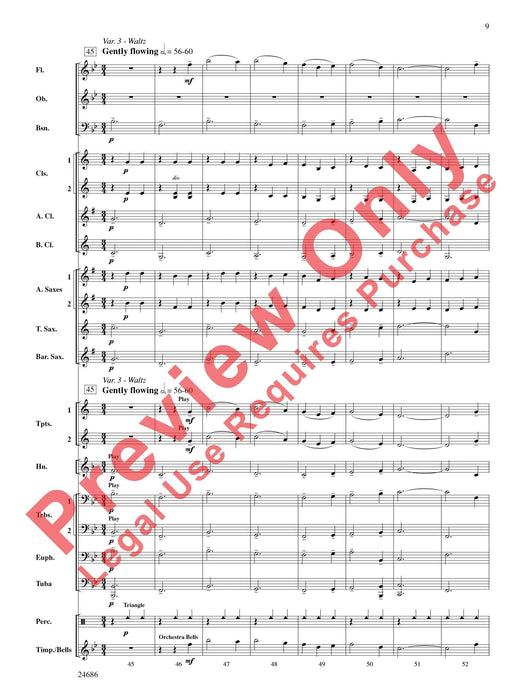 Air and Variations 詠唱調 總譜 | 小雅音樂 Hsiaoya Music