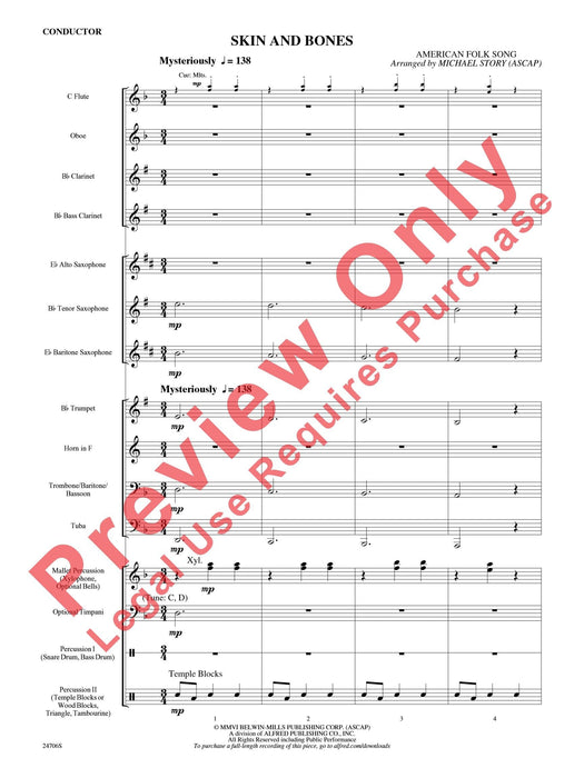 Skin and Bones 總譜 | 小雅音樂 Hsiaoya Music