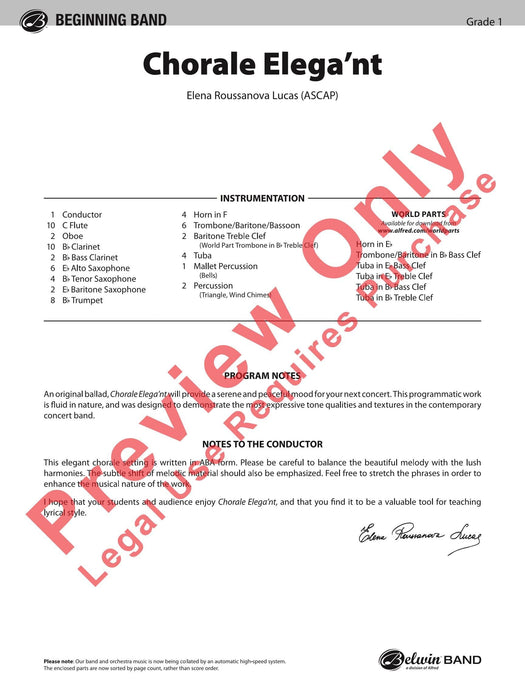 Chorale Elega'nt 聖詠合唱 總譜 | 小雅音樂 Hsiaoya Music