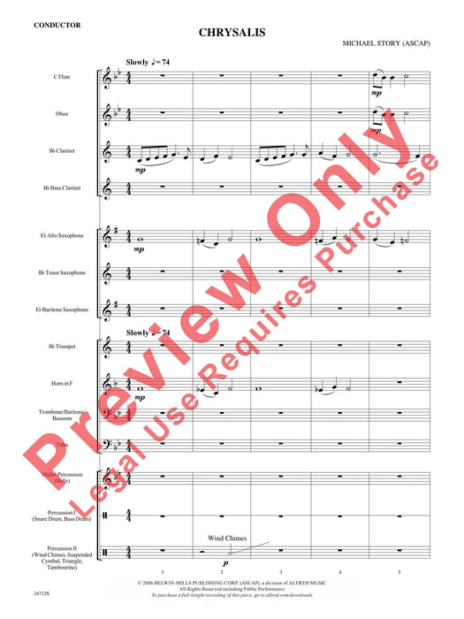 Chrysalis 總譜 | 小雅音樂 Hsiaoya Music