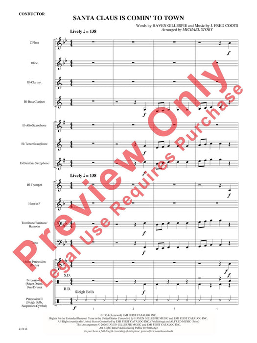 Santa Claus Is Comin' to Town 總譜 | 小雅音樂 Hsiaoya Music