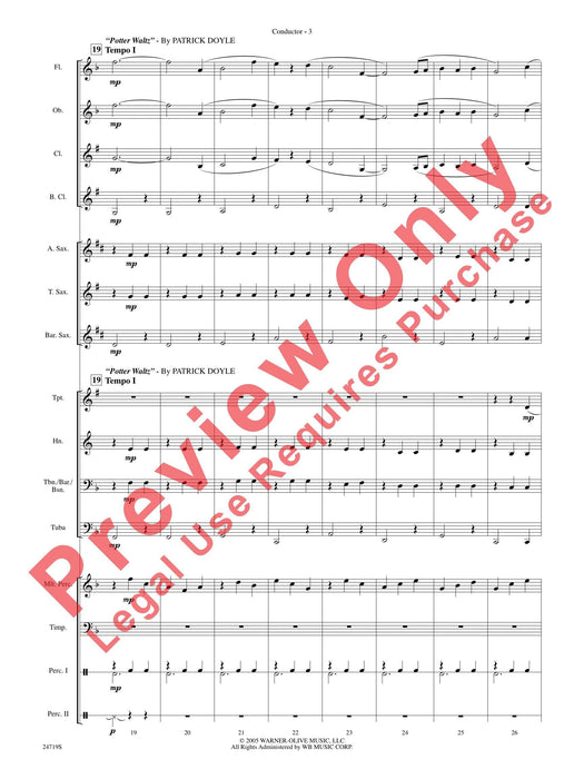 Harry Potter and the Goblet of Fire, Themes from 總譜 | 小雅音樂 Hsiaoya Music