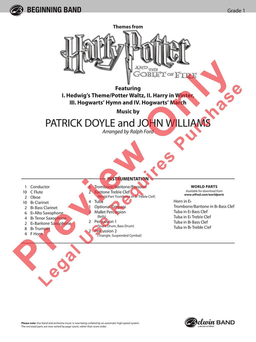 Harry Potter and the Goblet of Fire, Themes from | 小雅音樂 Hsiaoya Music