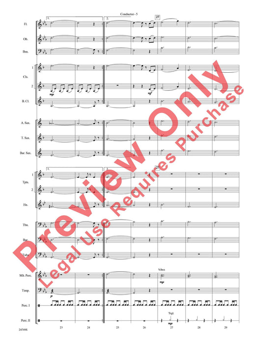 March of the Penguins, Opening Theme from The Harshest Place on Earth 進行曲 主題 總譜 | 小雅音樂 Hsiaoya Music