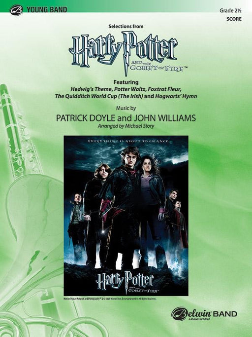 Harry Potter and the Goblet of Fire, Selections from Featuring: Hedwig's Theme / Potter Waltz / Foxtrot Fleur / The Quidditch World Cup (The Irish) / Hogwarts' Hymn 主題 圓舞曲狐步舞 讚美歌 總譜 | 小雅音樂 Hsiaoya Music