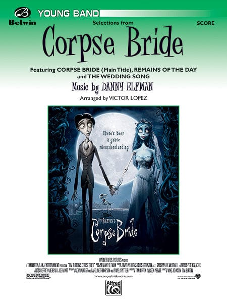 Corpse Bride, Selections from Featuring: Corpse Bride (Main Title) / Remains of the Day / The Wedding 總譜 | 小雅音樂 Hsiaoya Music
