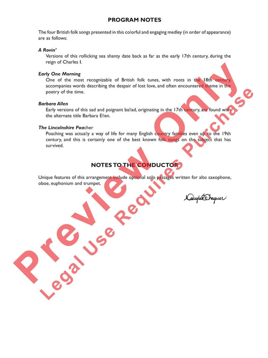 Folk Songs from the British Isles 民謠 總譜 | 小雅音樂 Hsiaoya Music