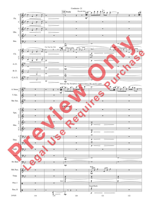 Buffalo Dances 舞曲 總譜 | 小雅音樂 Hsiaoya Music