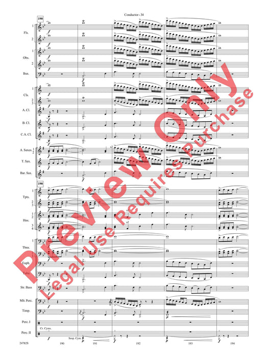 Buffalo Dances 舞曲 總譜 | 小雅音樂 Hsiaoya Music