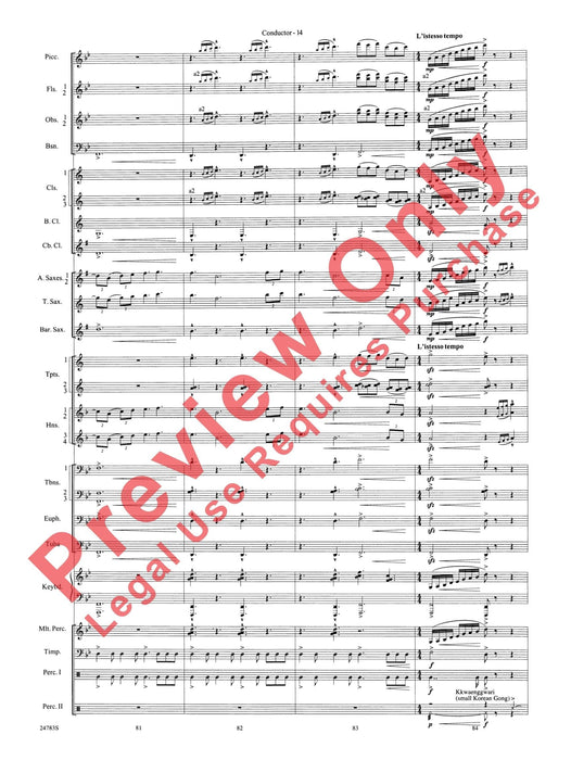 Rising Dragons 總譜 | 小雅音樂 Hsiaoya Music