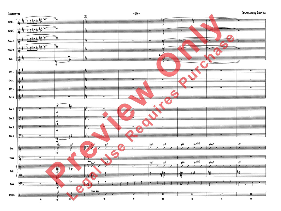 Fascinating Rhythm 蓋希文 節奏 總譜 | 小雅音樂 Hsiaoya Music