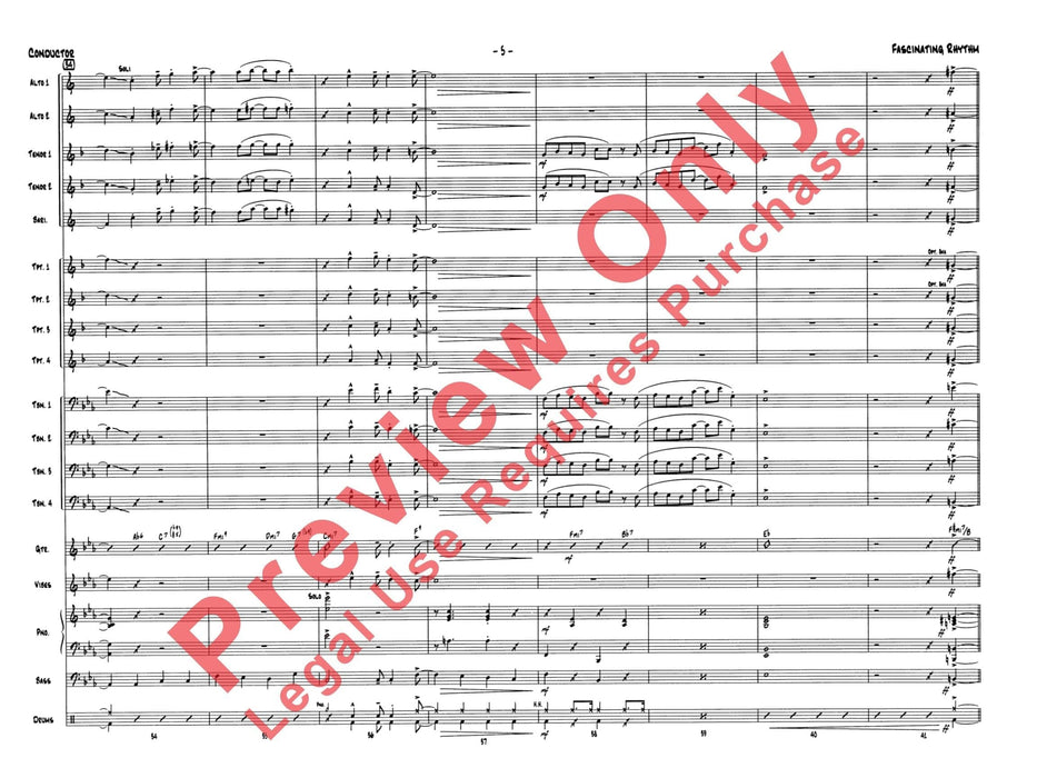 Fascinating Rhythm 蓋希文 節奏 總譜 | 小雅音樂 Hsiaoya Music