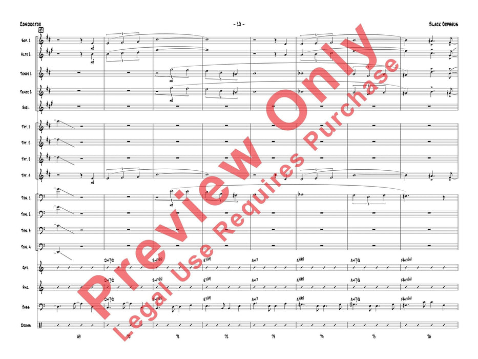 Black Orpheus 奧菲斯 總譜 | 小雅音樂 Hsiaoya Music