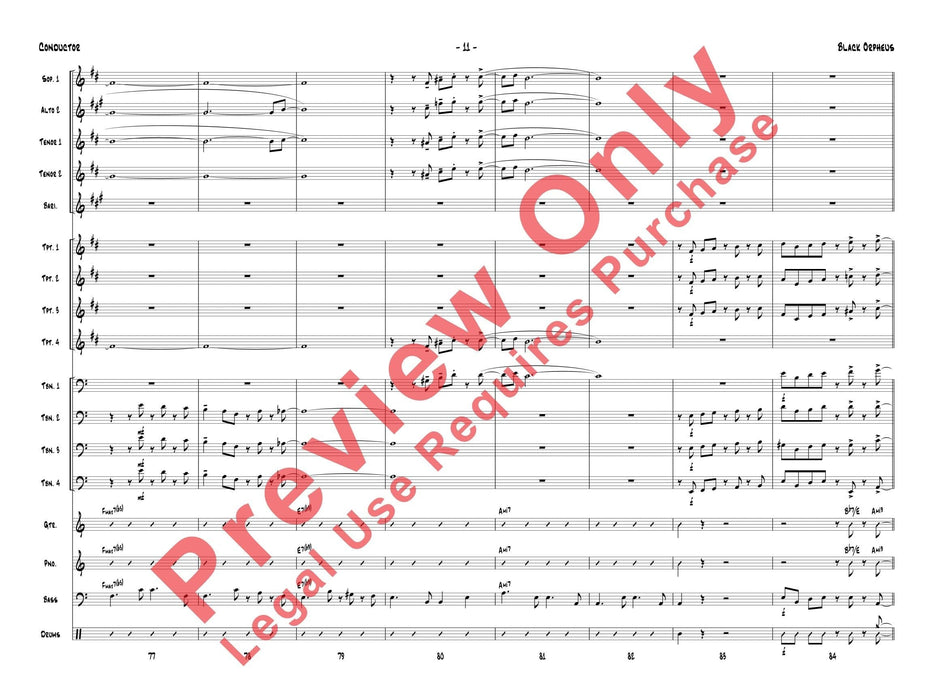 Black Orpheus 奧菲斯 總譜 | 小雅音樂 Hsiaoya Music