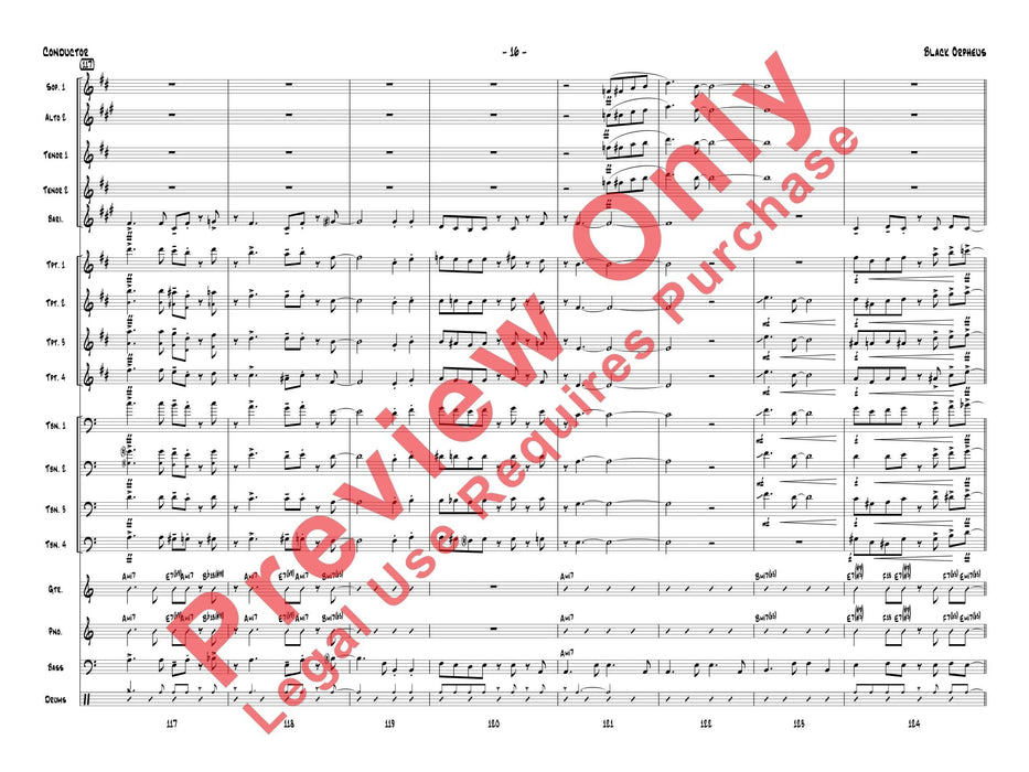 Black Orpheus 奧菲斯 總譜 | 小雅音樂 Hsiaoya Music