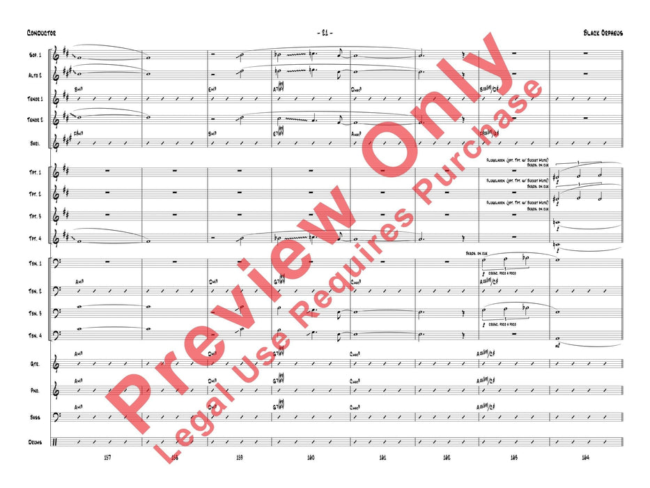 Black Orpheus 奧菲斯 總譜 | 小雅音樂 Hsiaoya Music