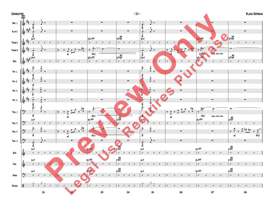 Black Orpheus 奧菲斯 總譜 | 小雅音樂 Hsiaoya Music