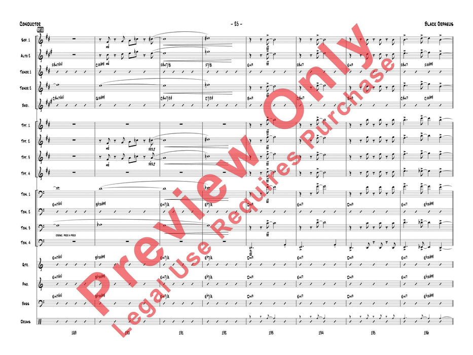 Black Orpheus 奧菲斯 總譜 | 小雅音樂 Hsiaoya Music