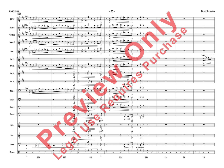 Black Orpheus 奧菲斯 總譜 | 小雅音樂 Hsiaoya Music