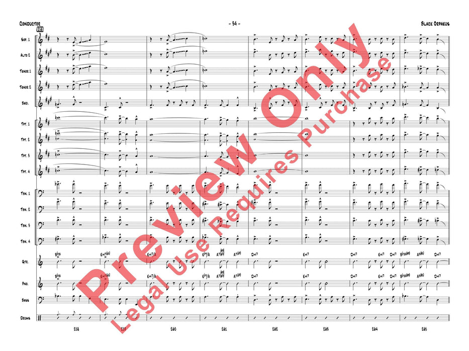 Black Orpheus 奧菲斯 總譜 | 小雅音樂 Hsiaoya Music