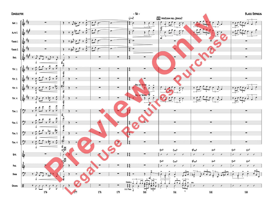 Black Orpheus 奧菲斯 總譜 | 小雅音樂 Hsiaoya Music