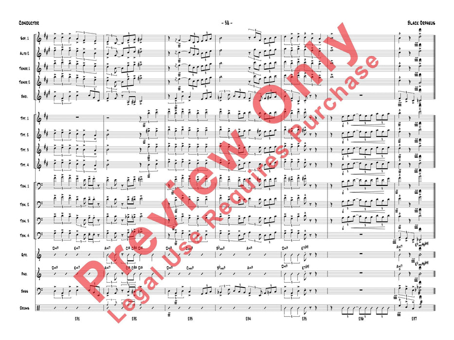 Black Orpheus 奧菲斯 總譜 | 小雅音樂 Hsiaoya Music