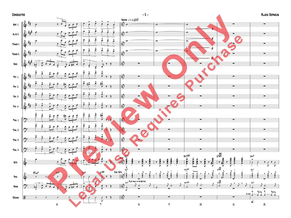 Black Orpheus 奧菲斯 總譜 | 小雅音樂 Hsiaoya Music