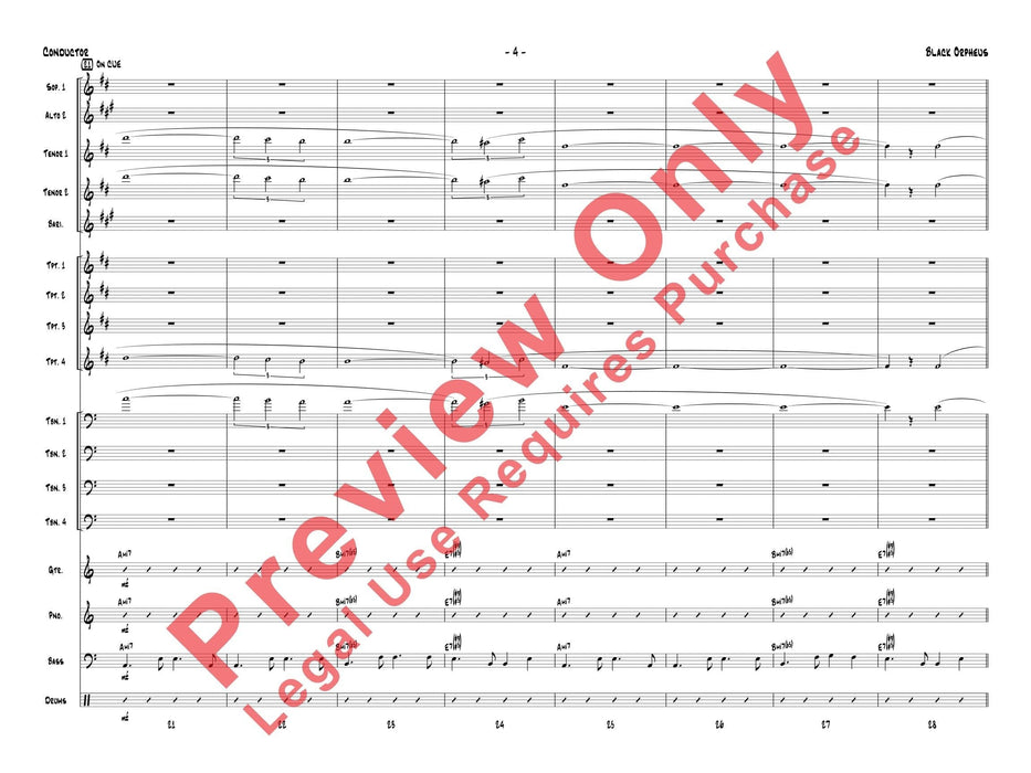 Black Orpheus 奧菲斯 總譜 | 小雅音樂 Hsiaoya Music