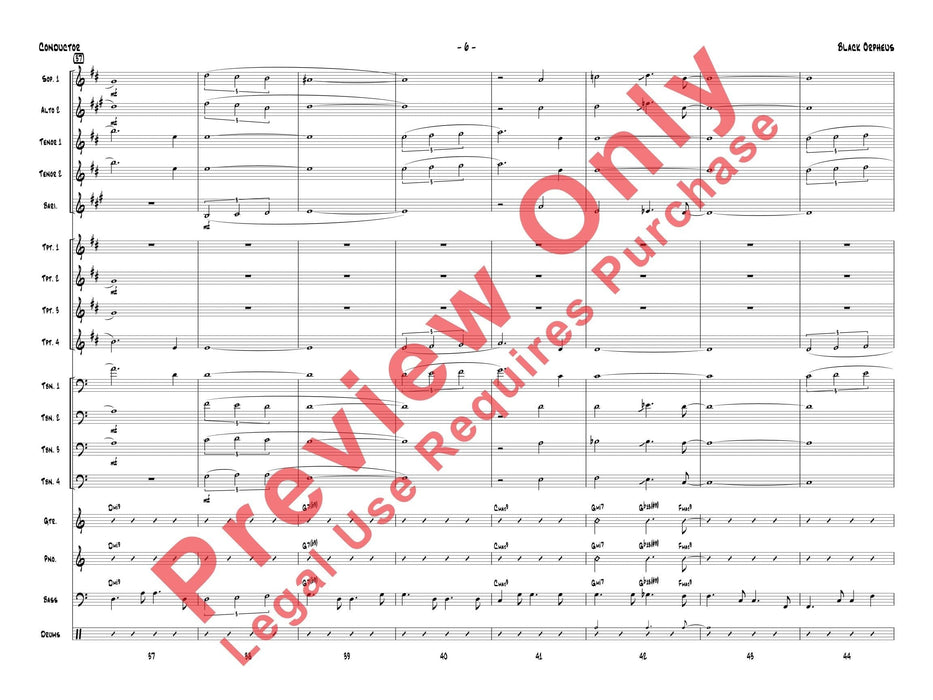 Black Orpheus 奧菲斯 總譜 | 小雅音樂 Hsiaoya Music