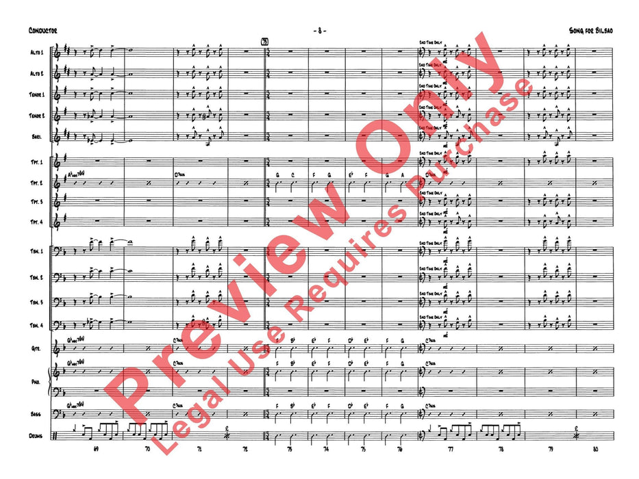 Song for Bilbao 總譜 | 小雅音樂 Hsiaoya Music