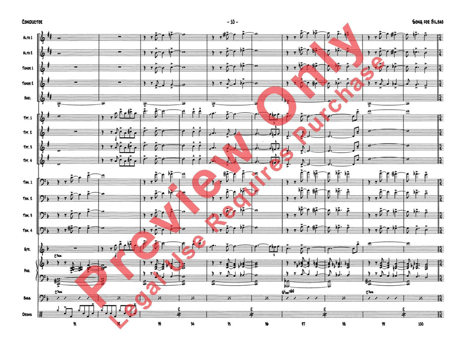 Song for Bilbao 總譜 | 小雅音樂 Hsiaoya Music