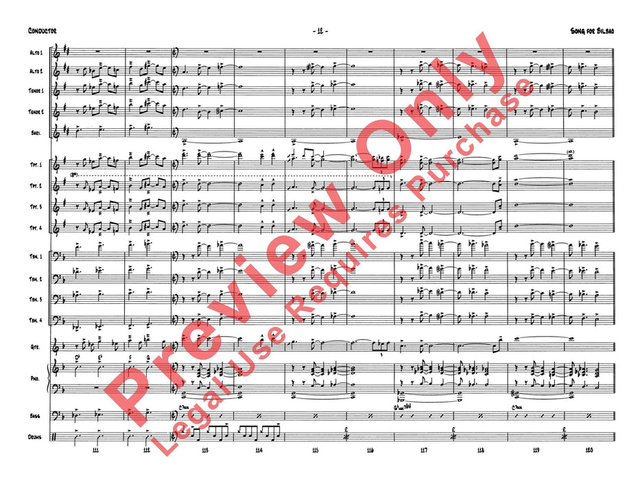 Song for Bilbao 總譜 | 小雅音樂 Hsiaoya Music