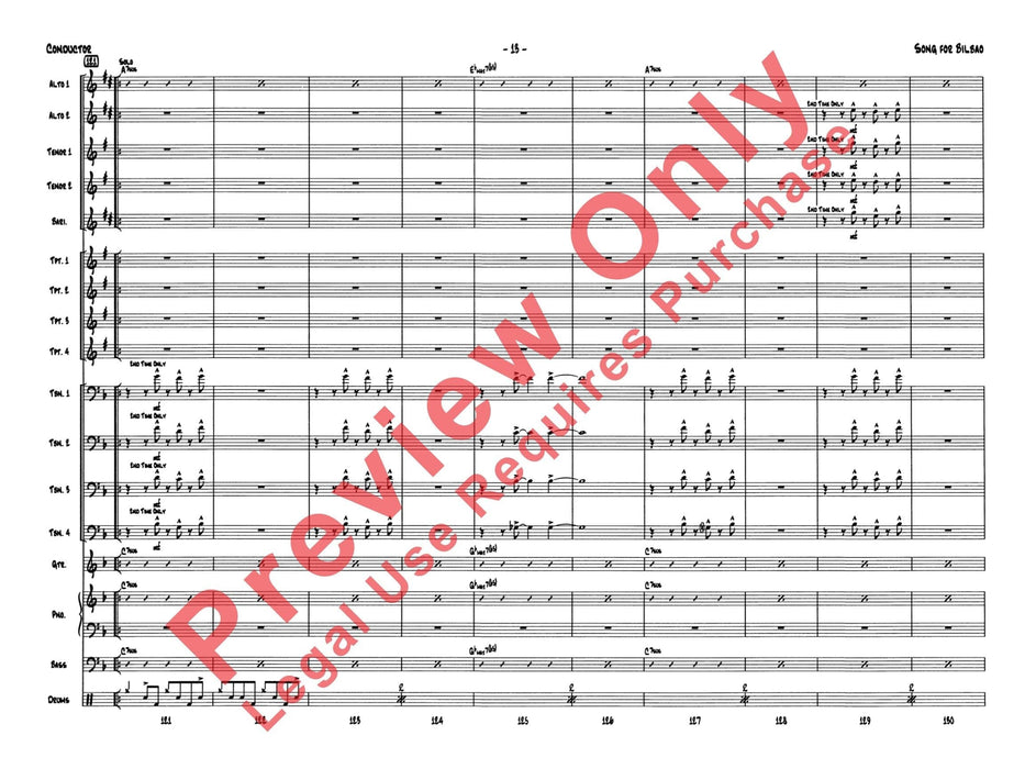 Song for Bilbao 總譜 | 小雅音樂 Hsiaoya Music