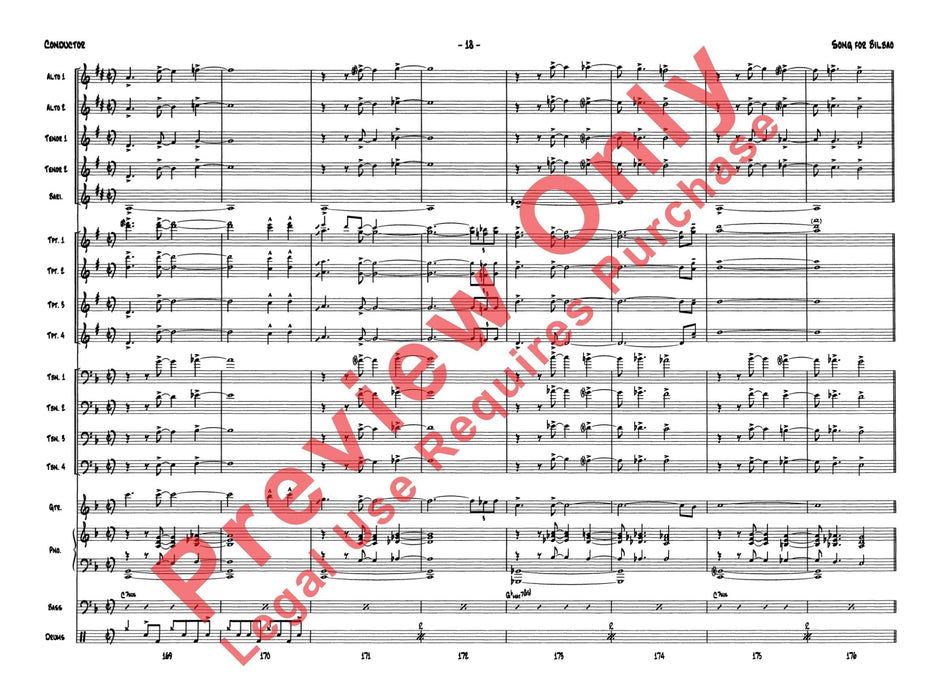 Song for Bilbao 總譜 | 小雅音樂 Hsiaoya Music