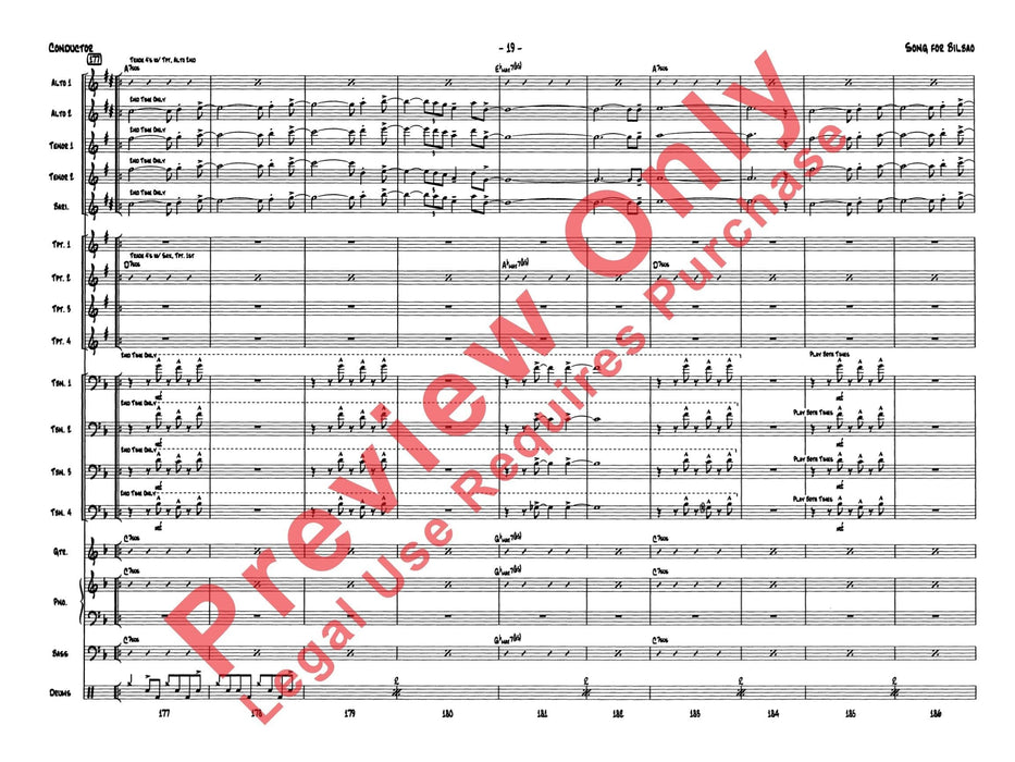 Song for Bilbao 總譜 | 小雅音樂 Hsiaoya Music