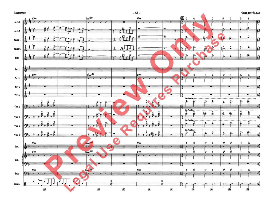 Song for Bilbao 總譜 | 小雅音樂 Hsiaoya Music