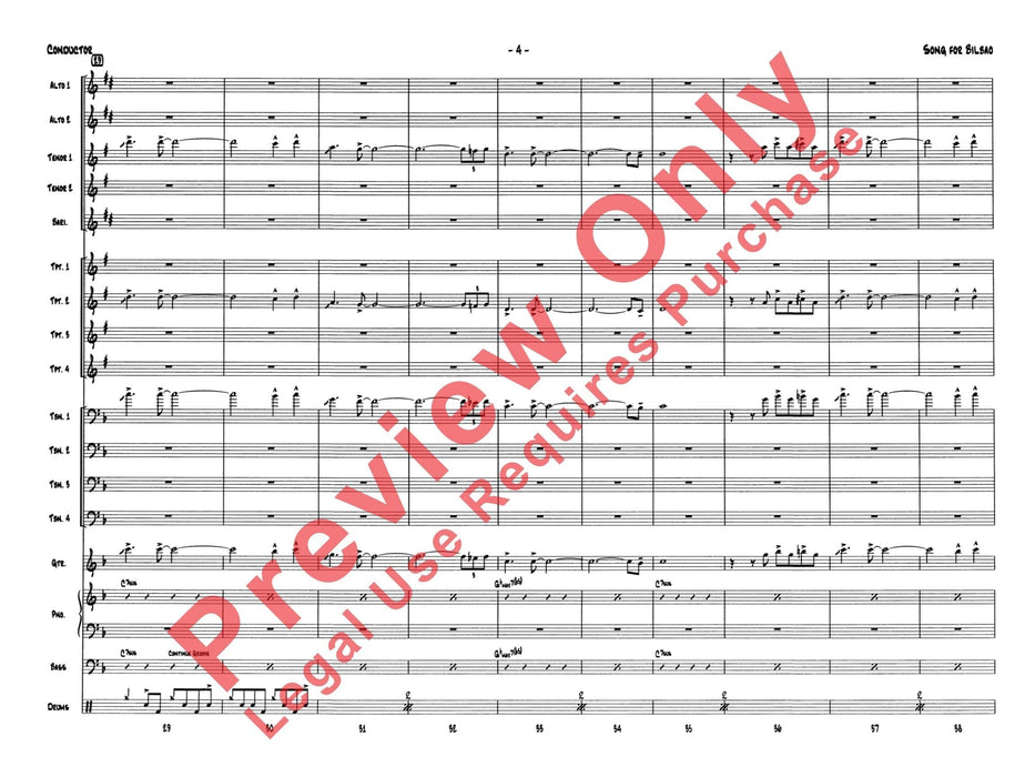 Song for Bilbao 總譜 | 小雅音樂 Hsiaoya Music